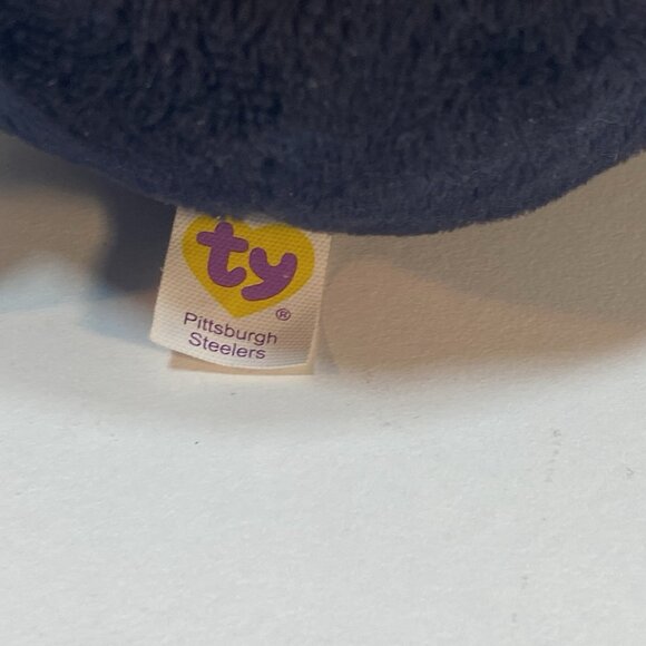 Pittsburgh Steelers NFL Ty Beanie Ballz 2013 Football Rare‎ Retired Licensed New - Picture 5 of 11